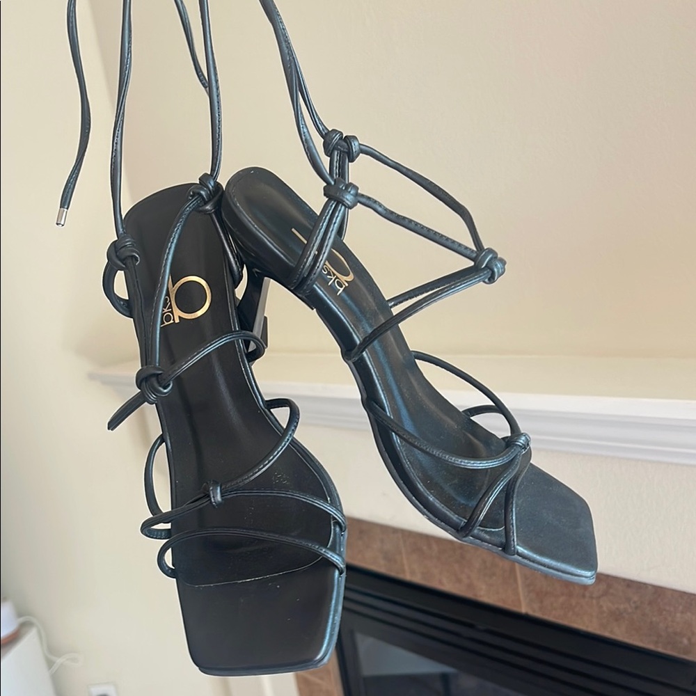 NEW Strappy Sandals with Block Heel